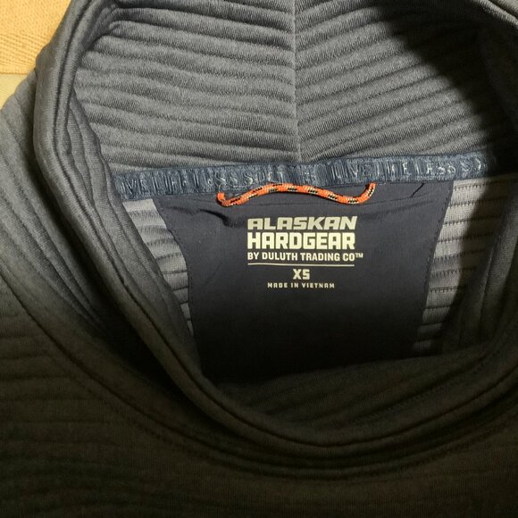 Women's AKHG Blackburn Pullover Mock, periwinkle, size XS - Picture 3 of 8